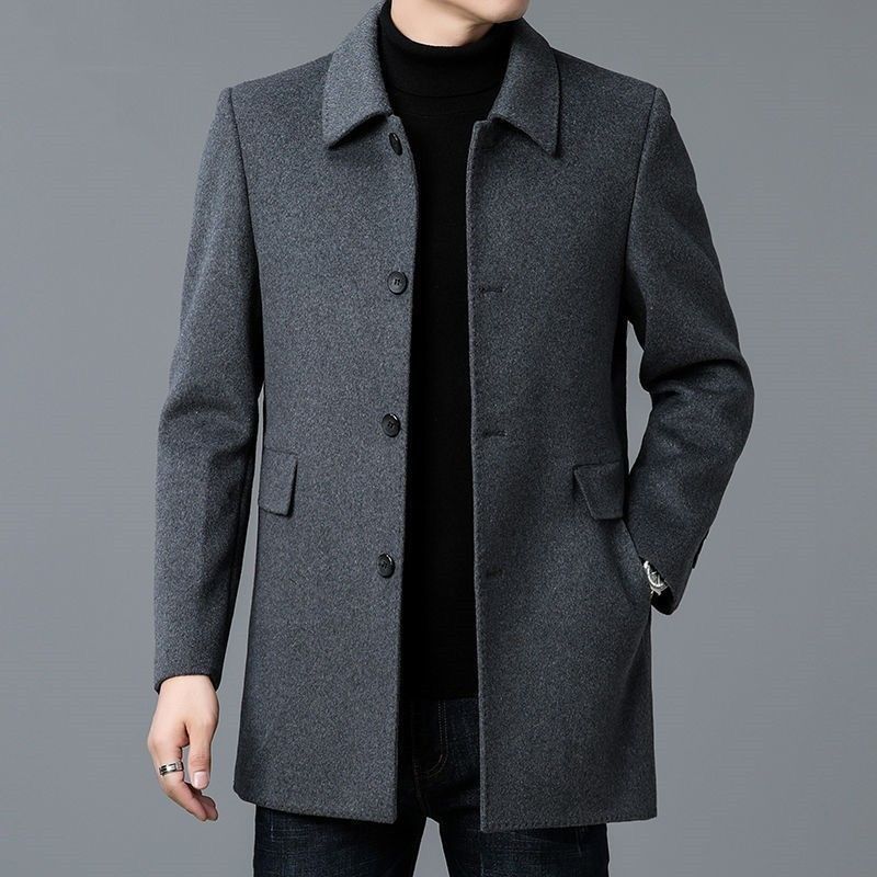 울 혼방 코트 화이트 남성용 숄칼라 라펠 포멀 클래식  - Muffler Men Wool 리뷰 및 가격