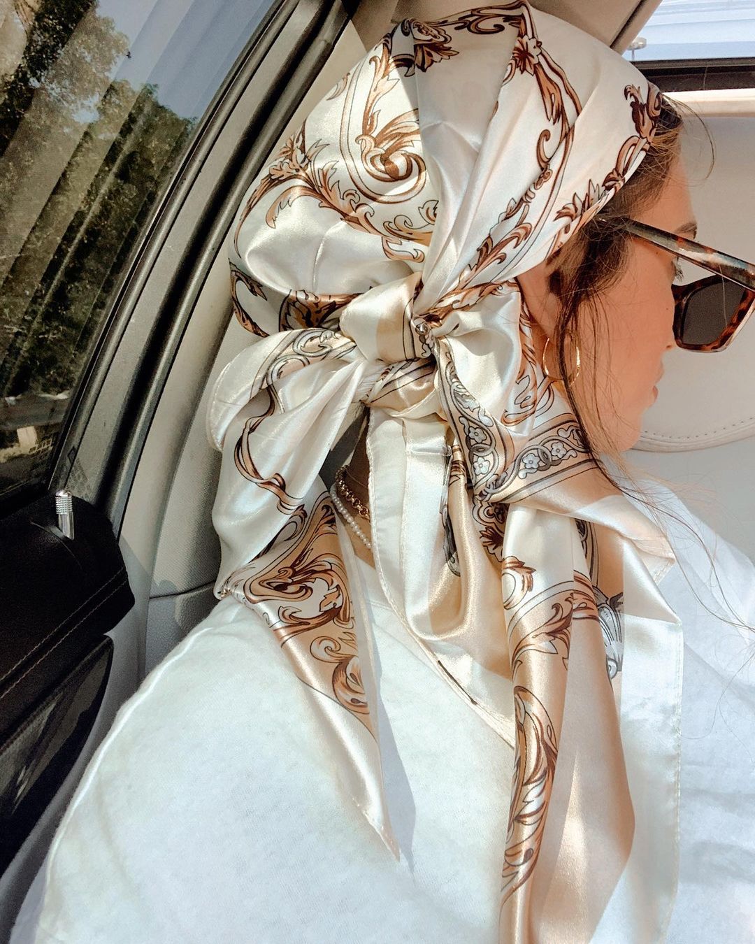 새틴 스퀘어 스카프 여성 이슬람 Hijab 우아한 20 - Scarf Silk Square 리뷰 및 가격