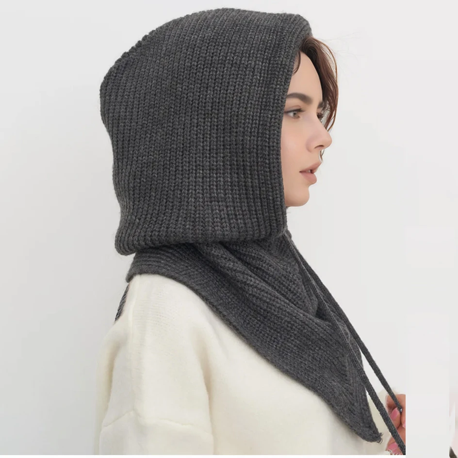 여성용 니트 비니 모자 스카프 세트 - 탈부착 가능한  - Infinity Scarf Knit 리뷰 및 가격