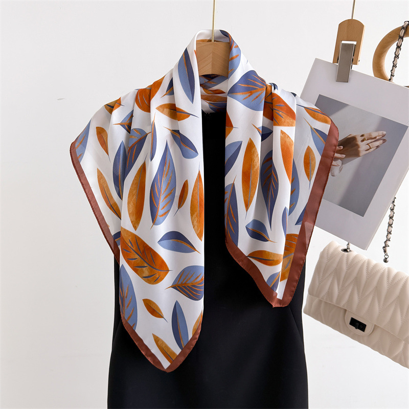 럭셔리 브랜드 프린트 70cm 스퀘어 스카프 여성 실크 - Scarf Silk Square 리뷰 및 가격
